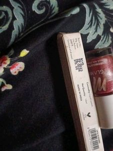 my glamm liquid lipstick and nail polish