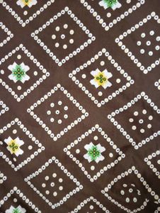 Brown Printed Kurta