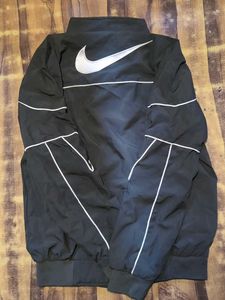 Nike olive &amp; White Track Jacket