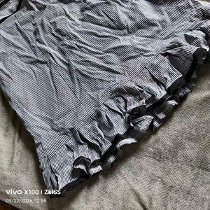 I. Striped Mini Skirt