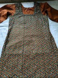 ❤️Sequined Kurta Suit Set On Sale!!!