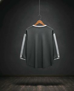 Black Woolen T-Shirt for Sale
