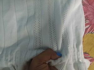 Chic White Eyelet Crop Top