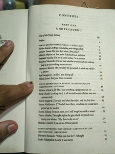 Vintage Murakami Underground Book