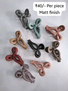 Beaded Hair Claw Clips
