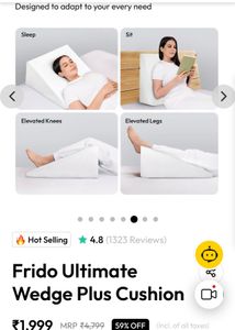 Frido Ultimate Wedge Plus Cushion