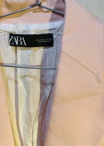 Women's Peach Zara Blazer