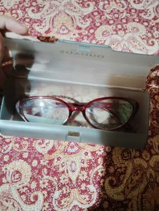 Red Cat-Eye Eyeglasses