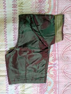 Semi Silk saree with stitched blouse