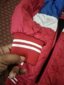 beautiful red jacket for kids