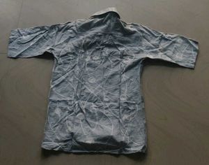 Patterned Button-Down Shirt