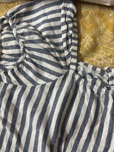 Striped Jumpsuit