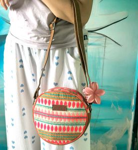 Boho Round Sling Bag
