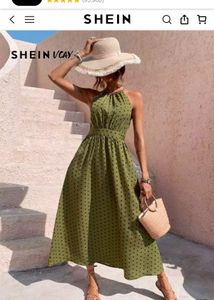 Polka Dot Maxi Dress