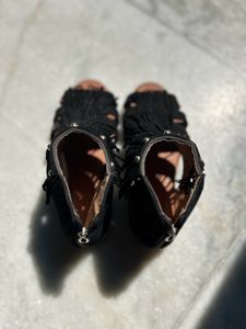 Fringe Gladiator Flats