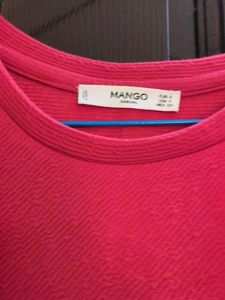 Chic Pink Textured Dress