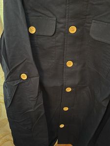 Classic Navy Blue Men's Shirt