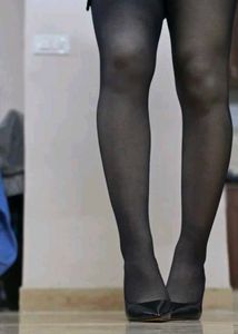 Chic Black D'Orsay Heels