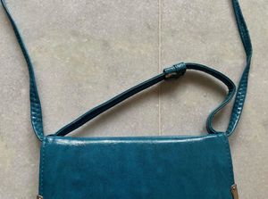 Teal Crossbody Bag