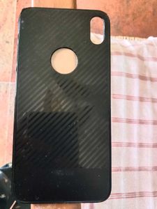 Sleek Black Glass tempavary iPhone Case