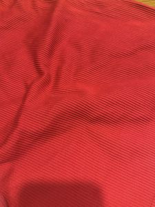 Vibrant Red Ribbed Tank Top