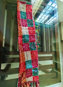 Vibrant Bandhani Print Dupatta