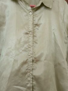 Light Green Button-Up Shirt