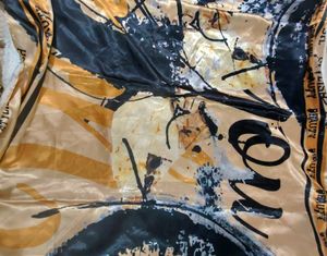 Printed silk Scarf