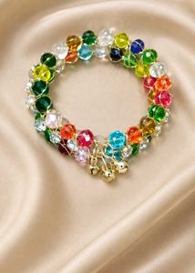 Elegant Crystal Beaded Bracelet