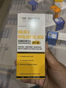 3 Dr. Sheth's Haldi & Hyaluronic Acid Sunscreen