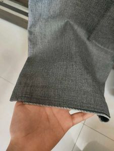 Classic low waisted grey Flared Trousers
