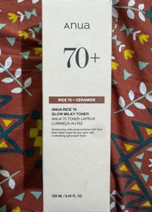 Anua 70% Rice + Ceramide Glow Milky Toner