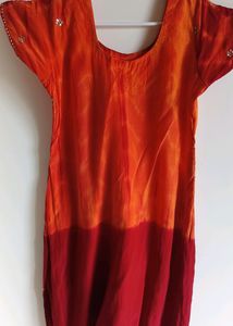 Silk Crepe Kurta 💕