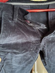 SKIE STUDIO Navy Corduroy Pants