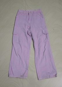 Light Pink Cargo Pants