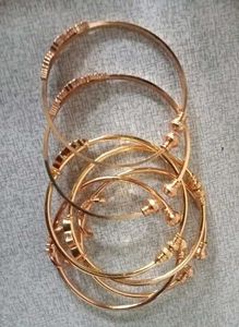 Pack Of 3 Gold Plated Partywear Women Bangles