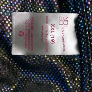 Sparkling Metallic Leggings
