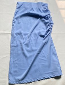 Light pastel blue skirt