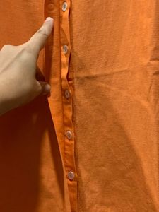AND Sleeveless Orange Tunic Top
