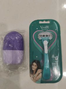 Gillette Venus Razor & Face Ice Roller
