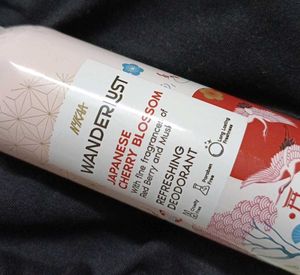Japanese cherry blossom wanderlust Nykaa deodrant