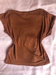 Nuon Brown Graphic Tee