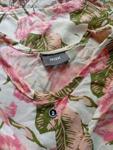 Floral Print top and pent set