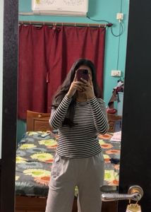 Striped Long Sleeve Top