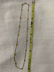 Elegant Gold &amp; Silver Tone Chain