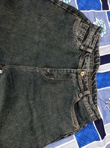 Levi's Preloved  Wide-Leg Denim Jeans