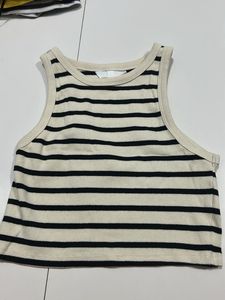 Striped Ribbed Tank Top
