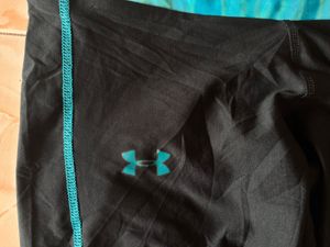 Under Armour Black &amp; Blue Leggings