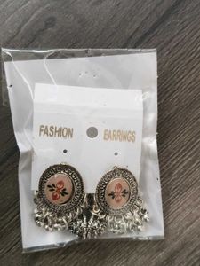 Boho Jhumka Earrings