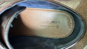 Men's Brown Leather Oxford Shoes formal